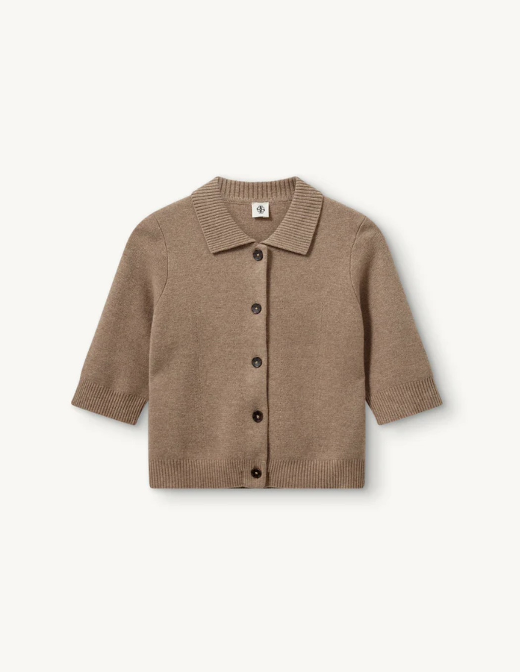 Cardigans | Como Cropped Cardigan Truffle